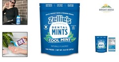 100% Xylitol Cool Mint Breath Mints, , Gluten Free & Kosher 540 Count