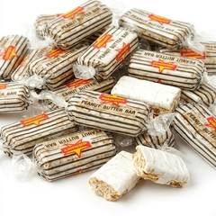 Zebra Bars Peanut Butter Candy – Nostalgia Hard Candy