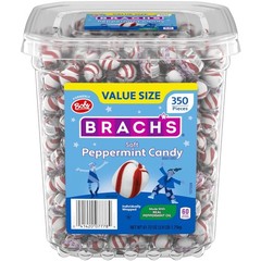 Bobs Sweet Stripes Soft Peppermint Candy, Individually Wrapped Pieces, 3.9 lb…
