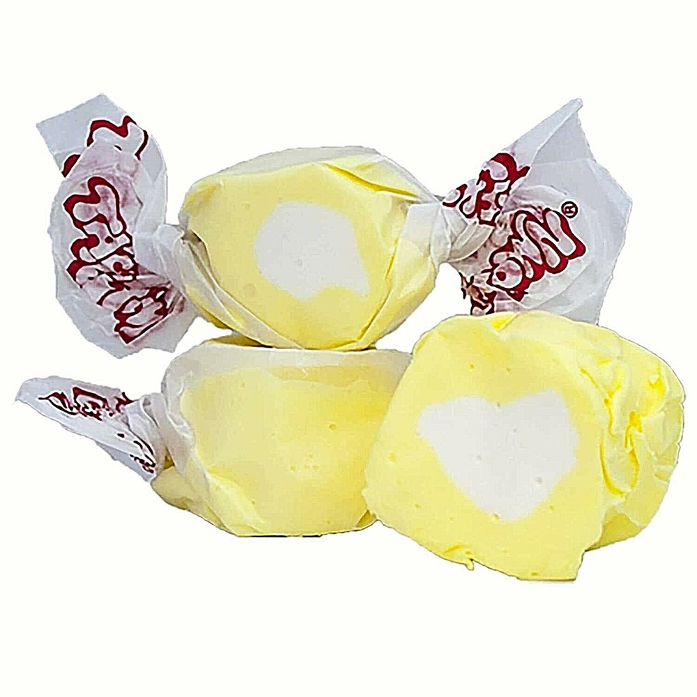 GOURMET LEMON MERINGUE Salt Water Taffy Candy TAFFY TOWN 1/4 LB to 10 LB BAG
