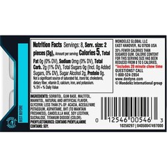 Dentyne Ice Winter Chill Sugar Free Gum 16 Count Pack 144 Total Pieces