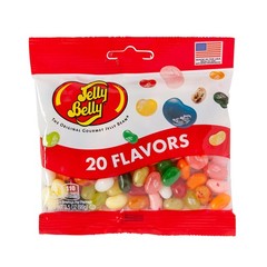 20 FLAVOR MIX – Jelly Belly Candy 1 ct of 3.5OZ BAGS – Jelly Beans – SHIPS FREE