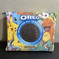 OREO x Pokémon Limited Edition Chocolate Sandwich Cookies (15.25 Oz) Sealed