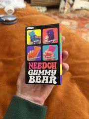 Needoh Gummy Bear PINK BRAND NEW sealed, never opened Schylling Rare