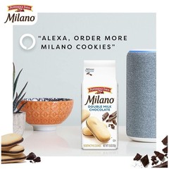 Pepperidge Farm Milano Double Milk Chocolate Cookies 7.5 OZ Bag 15 Cookies