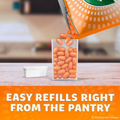 Bulk Resealable Refill Bag, Orange Flavored Mints, On-The-Go Refreshment, Includ