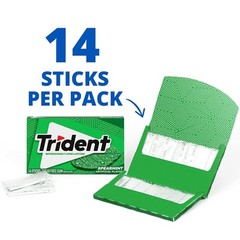 Sugar-Free Chewing Gum Variety Pack Candy, Assorted Flavors, 21 Packs of 14 Piec
