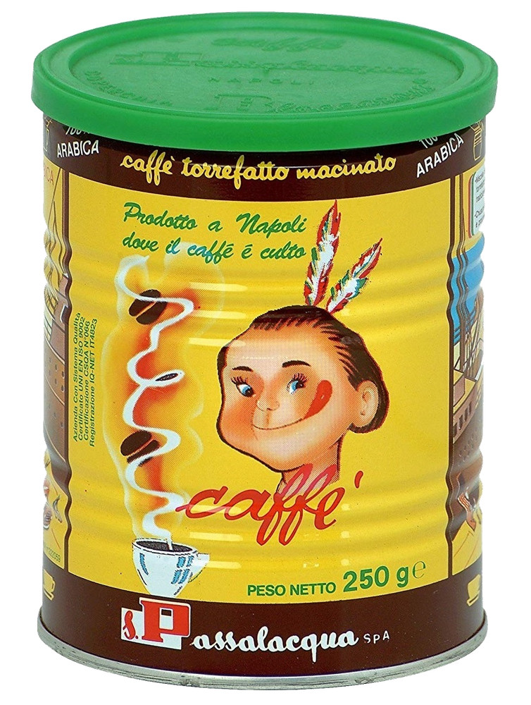 COFFEE PASSALACQUA MEXICO – GUSTO TONDO – 100% ARABICA – TIN 250g (8.8oz) GROUND