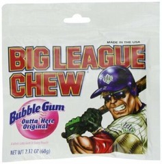 Big League Chew, Outta’ Here Original, 2.12 Oz, 12 Ct