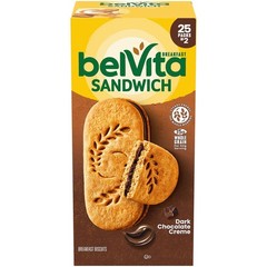 2 pack – belVita Dark Chocolate Creme Breakfast Biscuits 25 pk. – FREE shipping