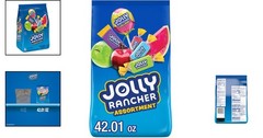 Vibrant Assorted Fruit Flavored Candy Bag – 42.01 oz | Perfect for Any Occasion