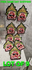 LOT OF 9 PACKS Of Family Volcano Popping Candy Strawberry 180 Packs Total