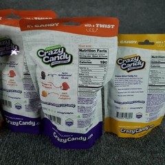 Andersen’s Crazy Candy Freeze Dried Peaches Smores Lot of 5 Exp: 8/26