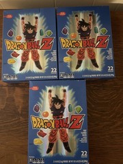 Lot of 3 Dragon Ball Z Fruit Flavored Snacks, Holo Box