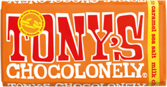 Tony’s Chocolonely Milk Caramel Sea Salt Bar 1.66 OZ Pack Of 4