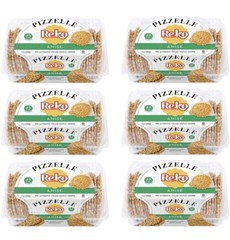 6 Packs – Reko Anise Pizzelle Italian Waffle Cookie 7oz each pack