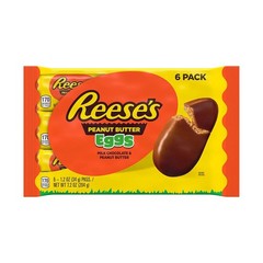 REESE’S Milk Chocolate Peanut Butter Easter Eggs Candy Packs Assorted Easter