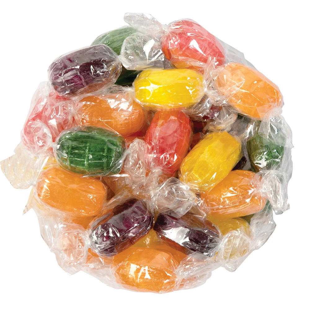 Assorted Fruit Barrel Candy, Barrel Shaped Candies Mix 8oz TO 5lb