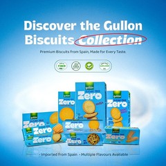 Gullon Sugar Free Digestive Biscuits 400g 14.1 Ounce (Pack of 1), light brown