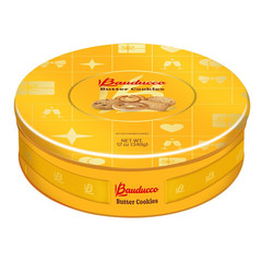 Assorted Butter Cookies Tin, 12 oz (Pack of 1) – Traditional Danish Shortbread S