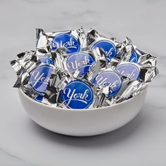 YORK Dark Chocolate Peppermint Patties, Candy 5.25 Pound (Pack of 1), Silver