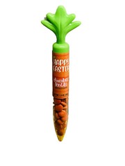 CARROT TUBES WITH ORANGE CHOCOLATE LENTILS 1.3 Oz 36gm Happy Easter