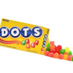 12 Pack 65 Ounce Dots Gumdrop Candy Lime Orange Cherry Strawberry Lemon