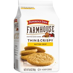 Pepperidge Farm Farmhouse Thin Crispy Butter Cookies 14 Count Pack