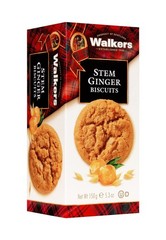 Stem Ginger Biscuits 5.3 Ounce Crisp Buttery Cookies Perfect for Tea Snacks