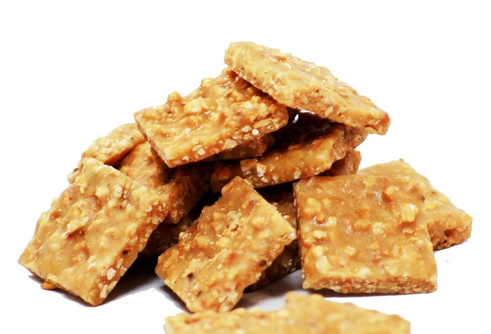 Gourmet Macadamia Brittle by Its Delish, Bulk Bag 12 Oz