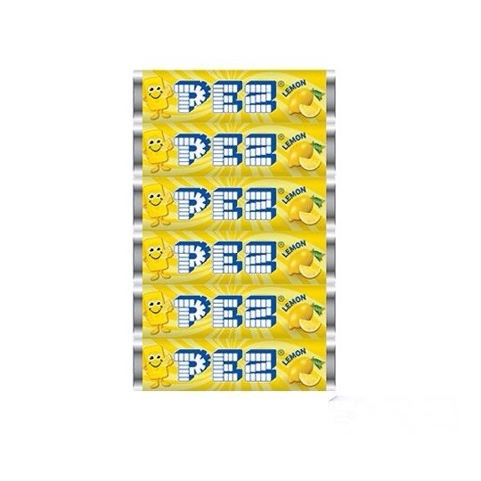 PEZ Candy Refills 6 Pack LEMON