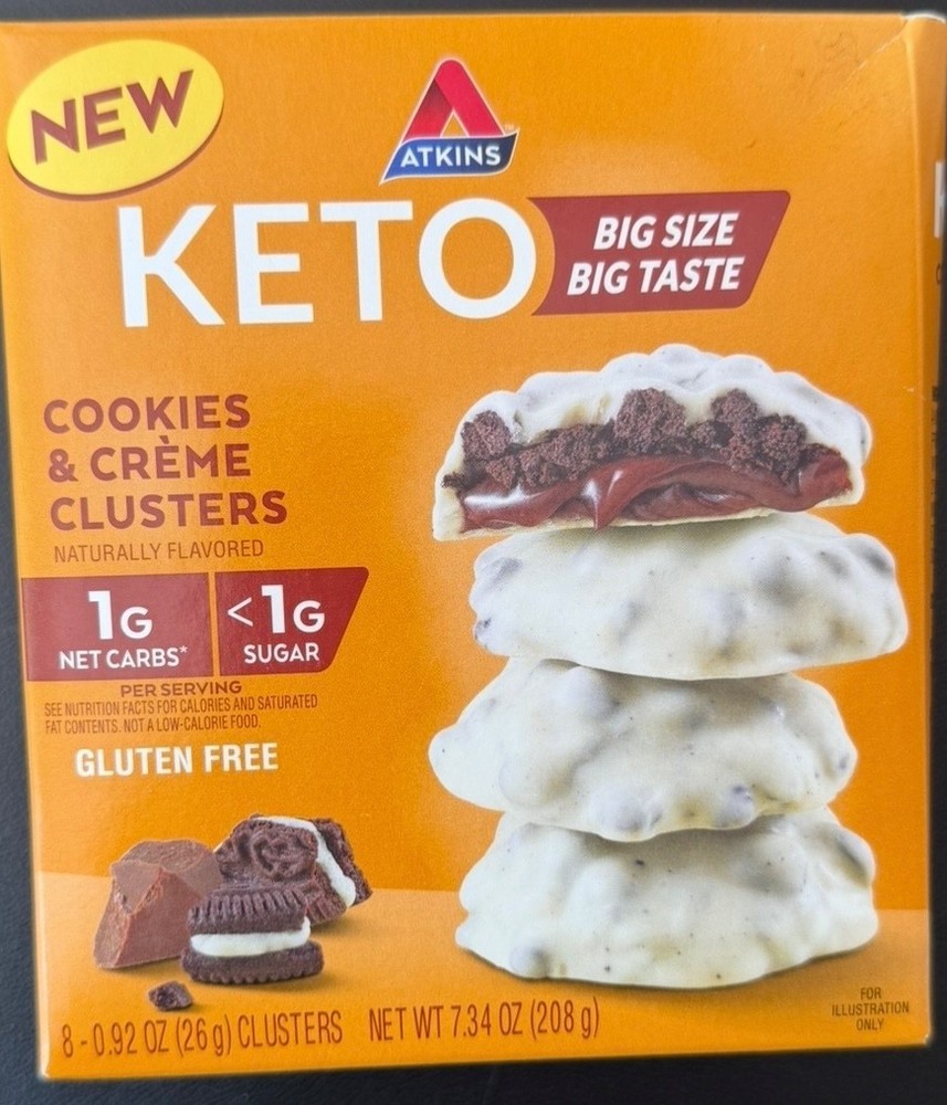 Atkins Keto Cookies & Creme Clusters