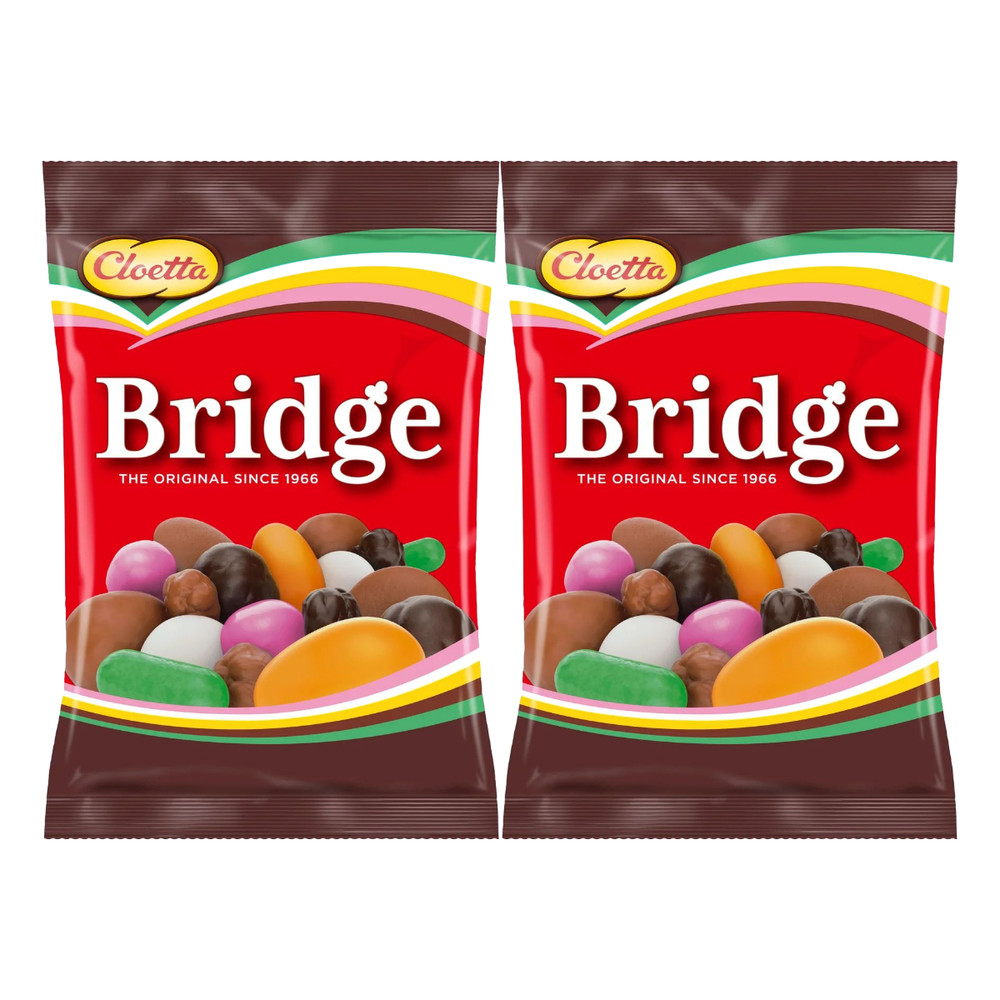 2x Cloetta Bridge Original 360g Swedish Chocolate Candy Mix