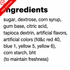 Cry Baby Extra Sour Bubble Gum, 1.5 lb, Assorted Fruit 1 Count (Pack of 1)