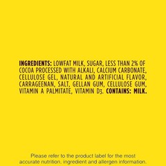 Indulge in Chocolate Lowfat Milk: 8 fl oz Bottles, Ready-to-Drink 12 Count