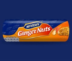 Mcvitie’s Ginger Nuts – 250g (8.82 oz x 1)