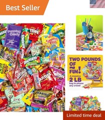 Ultimate Assorted Candy Party Mix – 2 LB Bag – Mega Variety Bulk Assortment -…