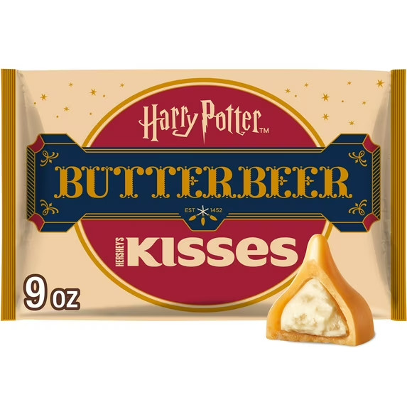 Harry Potter Butterbeer Kisses 9 oz *BB 11/2025 4 Bags