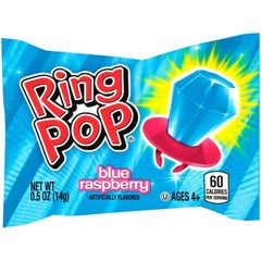 1.0oz/3ct Bag RING POP Easter Candy Lollipops Strawberry +Raspberry +Watermelon