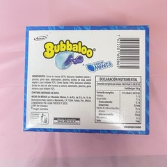 Bubbaloo Sabor Menta Mint Liquid-filled Gum 47 Pieces Box Mexican Pantry