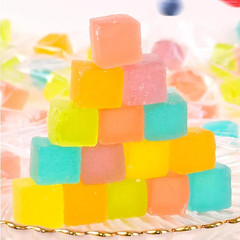 Japanese Crystal Amber Gemstone Candy – 7Oz Crunchy with Chewy Center | Resealab