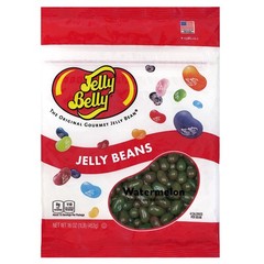 Watermelon Jelly Beans 1 Pound Pack Kosher Fat Free Gluten Free Resealable Bag