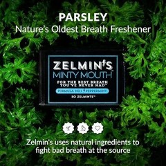 Zelmins Minty Mouth Breath Freshener – 5 Pack Long Lasting Bad Breath Treatme…