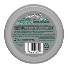 Breath Savers Spearmint Flavored Sugar Free Breath Mints, Tin 1.27 oz single