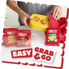Cheez-It Cheese Crackers, Baked Snack Crackers Variety Pack, 12.1oz Box 12 Packs