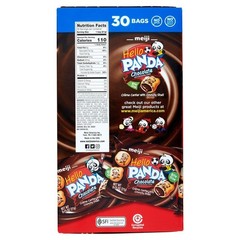 Hello Panda Chocolate Cookies, Bite Size, 0.75 oz., 30 pk.