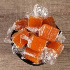Aam Papad Dried Raw Mango Cubes Toffee Jelly Candy Yellow Tasty Fruit Bar
