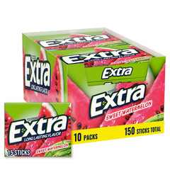 EXTRA Polar Ice Chewing Gum Packs, Sugar Free Gum in Bulk with Strong Mint Flavo