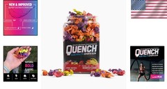 Gum Variety Tub, Electrolytes Chewing Gum for Athletes and Sports Trainer 300pcs