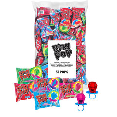 Candy, Christmas Lollipops, 50 Ct Party Favors in Assorted Fruity Flavors – Full